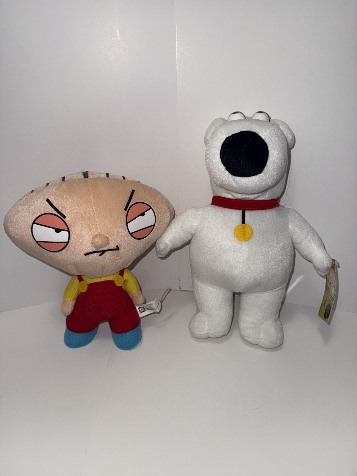 Stewie Griffin and Brian Griffin - Family Guy 10” Nanco plush 2005 Stewie Griffin and Brian Griffin - Family Guy 10” Nanco plush 2005