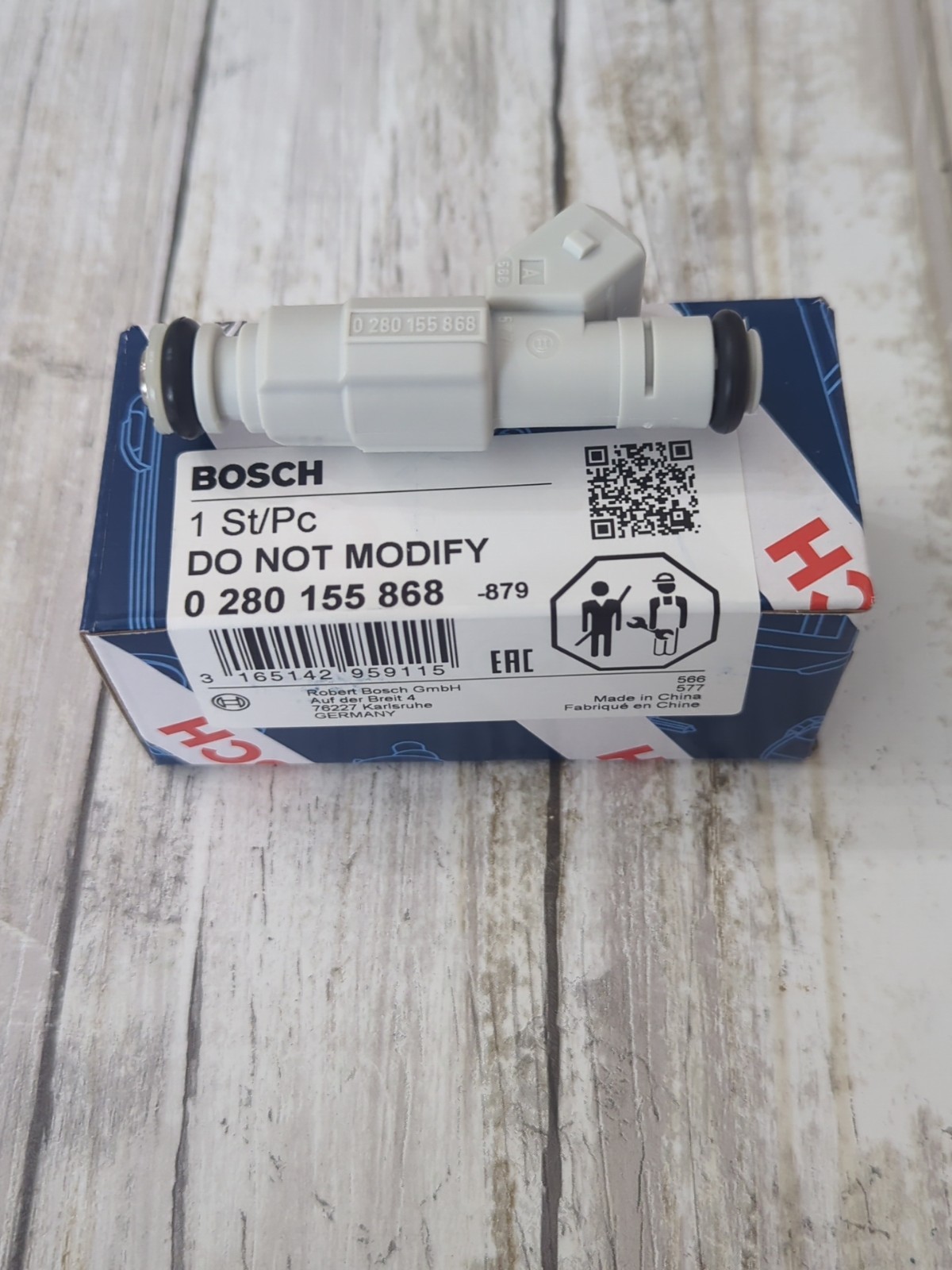  Genuine BOSCH 0280155868, New Generation Fuel Injectors 