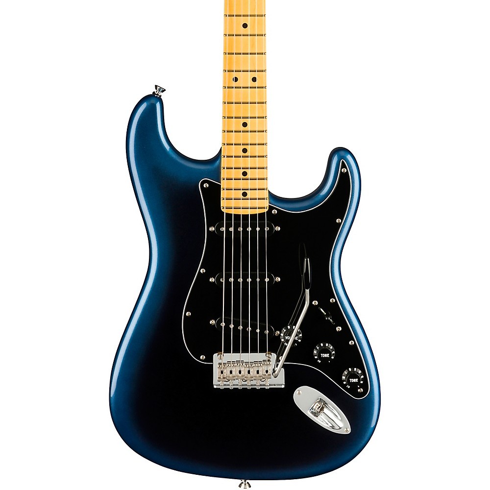 Fender American Professional II Stratocaster Maple Fingerboard Guitar Dark Night