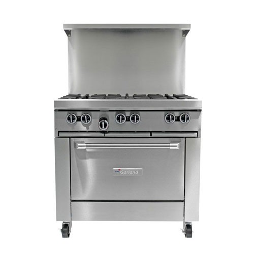 Garland G366R 36 in 6Burner GSeries Gas Range w/ Standard Oven