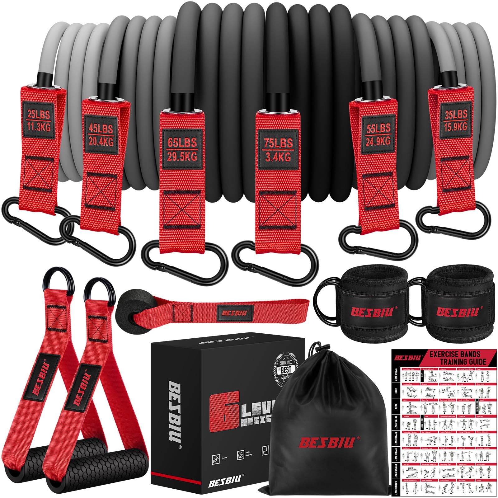 Heavy Resistance Bands for Working Out, 300lbs/360lb/420lb Exercise Bands Wor... Heavy Resistance Bands for Working Out, 300lbs/360lb/420lb Exercise Bands Wor...