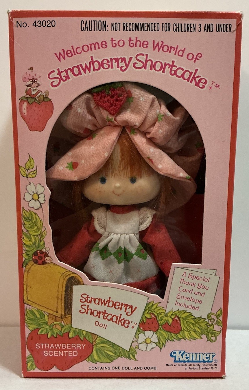 VINTAGE WORLD OF STRAWBERRY SHORTCAKE DOLL 1980 KENNER IN ORIGINAL BOX NOS VINTAGE WORLD OF STRAWBERRY SHORTCAKE DOLL 1980 KENNER IN ORIGINAL BOX NOS