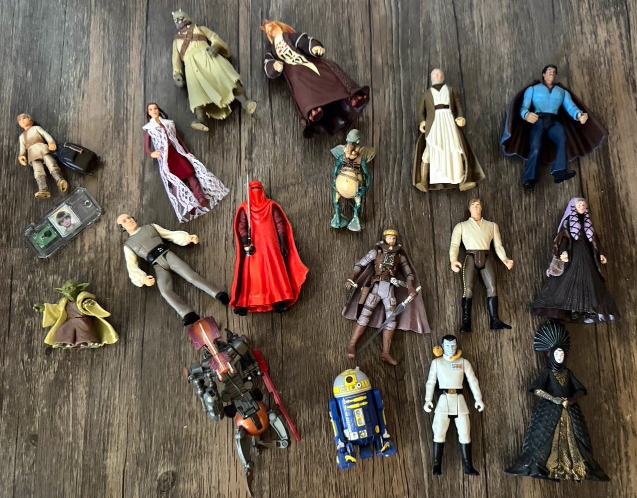 Vintage Star Wars Action Figure Lot Vintage Star Wars Action Figure Lot