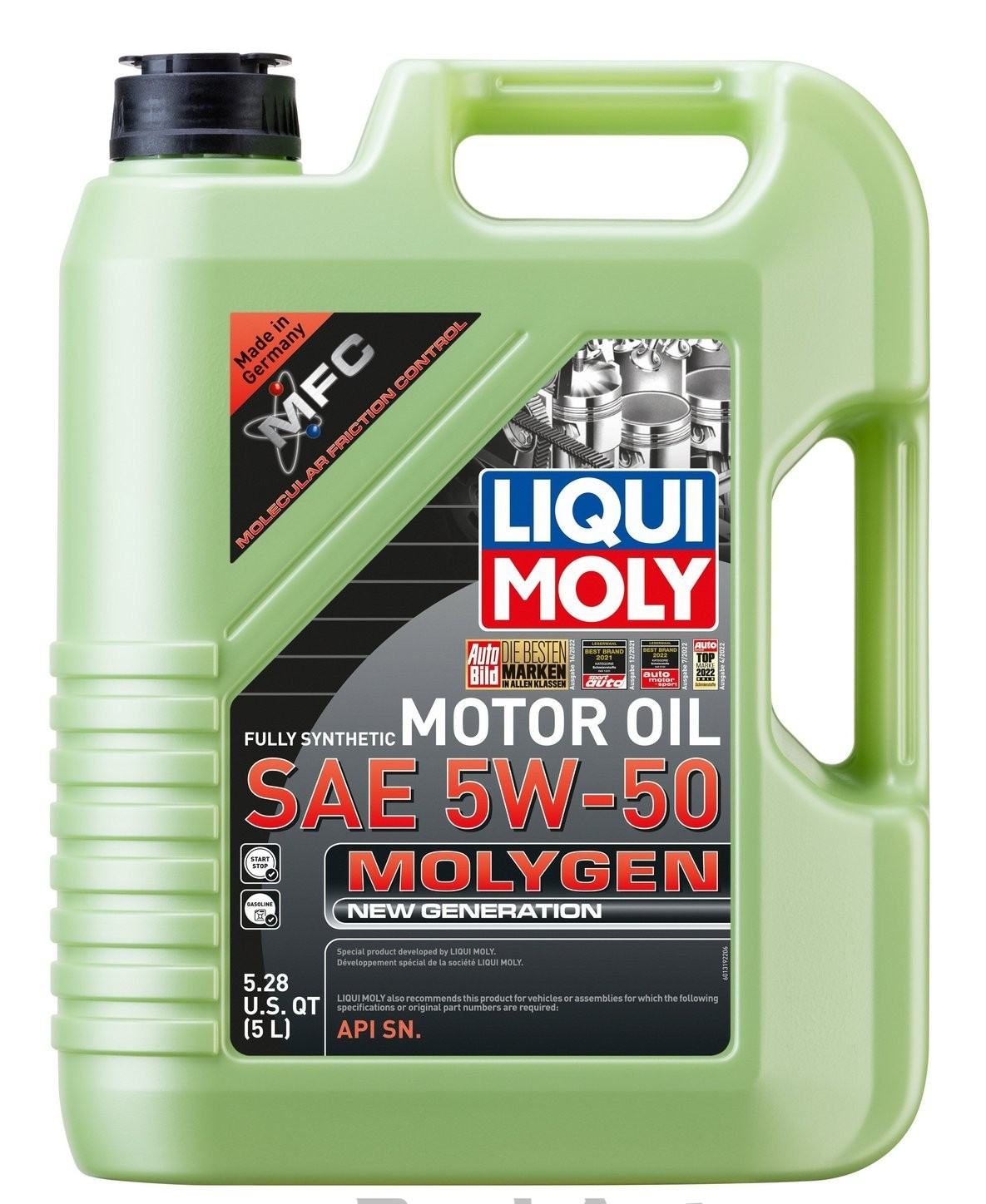 SALE- LIQUI MOLY 20310 Molygen New Generation 5W-50; 5 Liter SALE- LIQUI MOLY 20310 Molygen New Generation 5W-50; 5 Liter