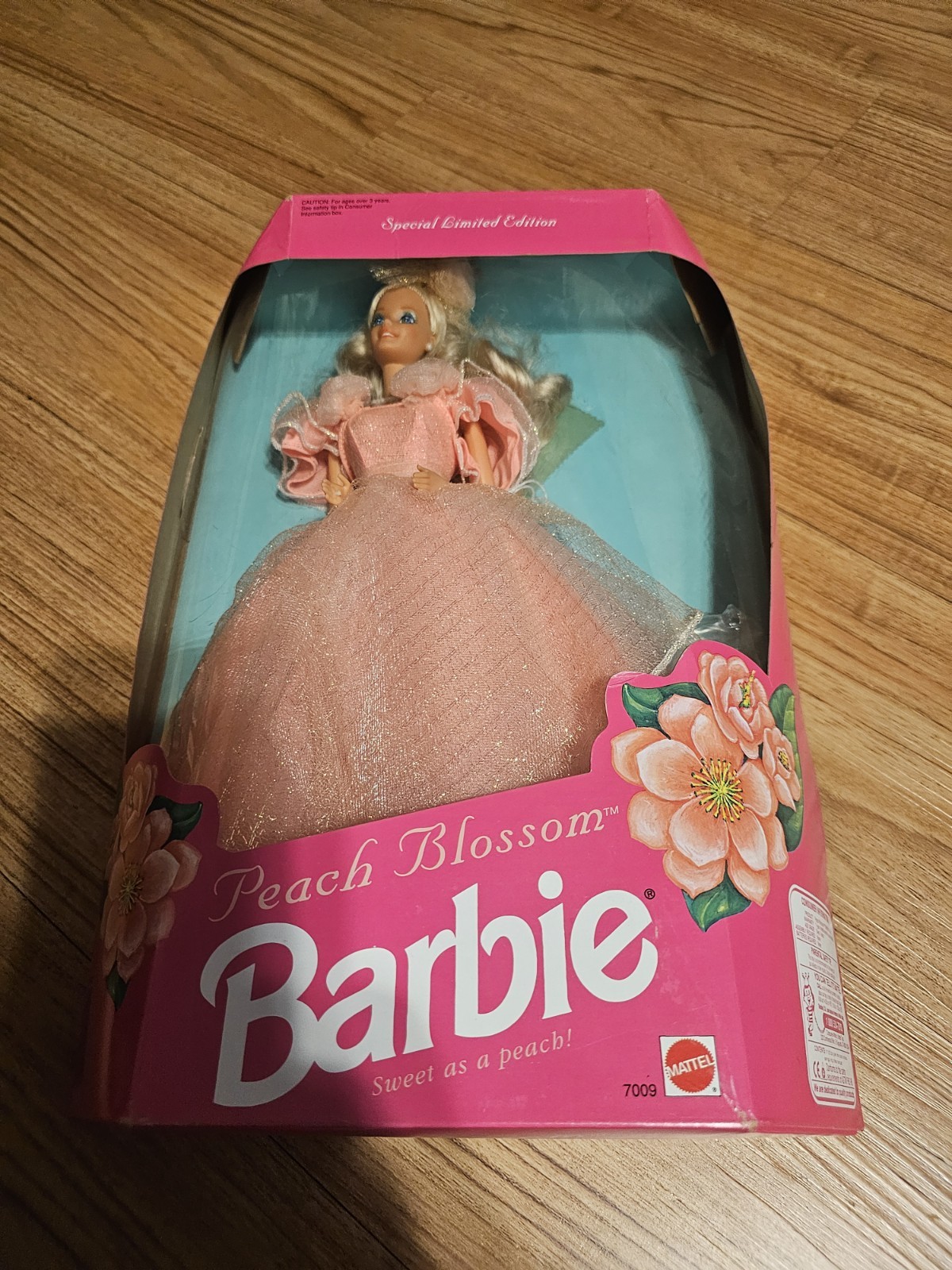 Vintage Barbie Peach Blossom 1992 Doll Special Limited Edition Mattel Vintage Barbie Peach Blossom 1992 Doll Special Limited Edition Mattel