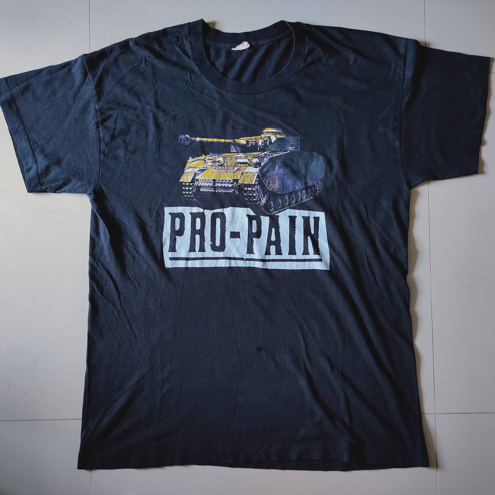PRO_PAIN Make War Not Love 90\'s vintage black t-shirt thrash metal crossover new