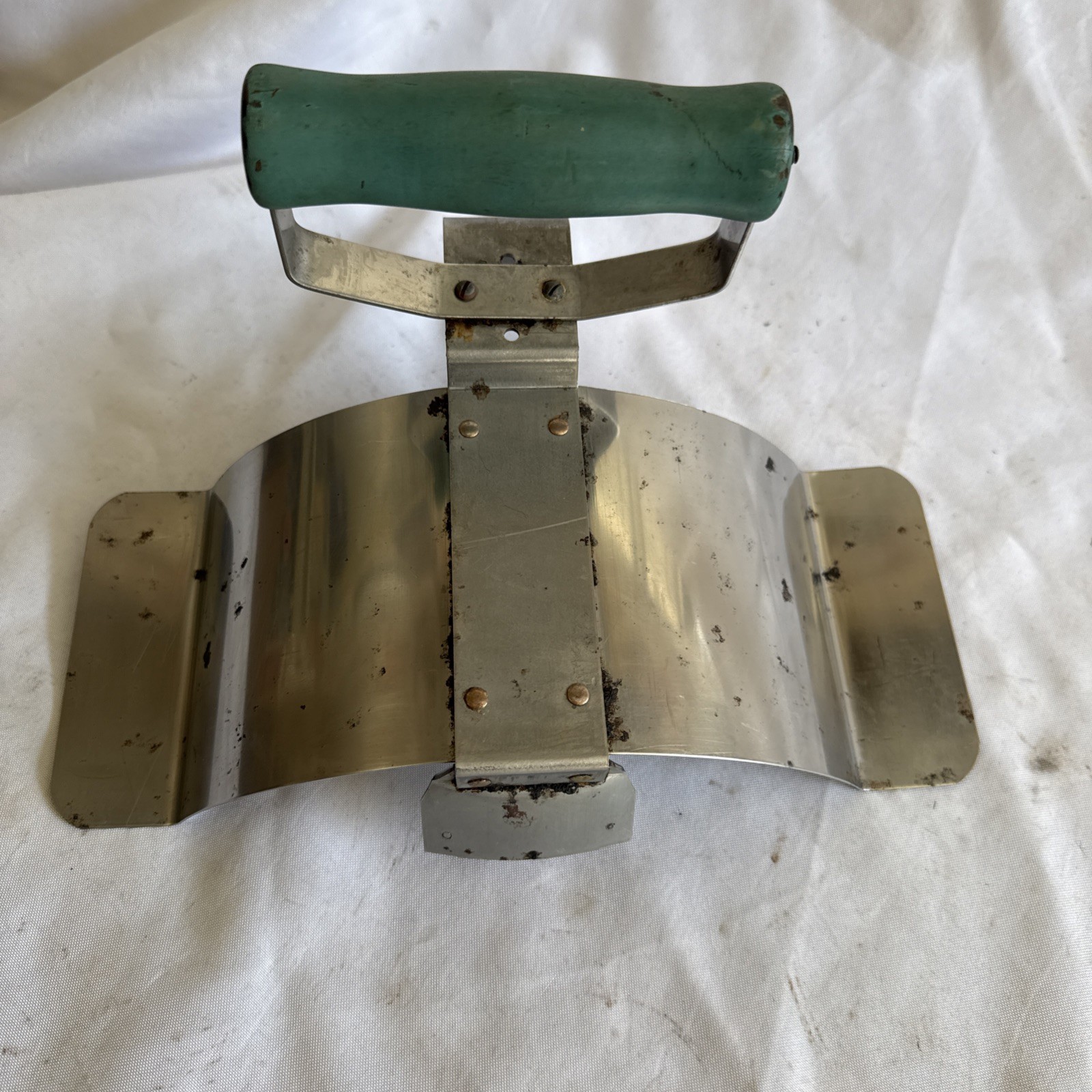 Vintage Coleman Lantern Reflector Shield Green Handle Fits 220 228 Lanterns