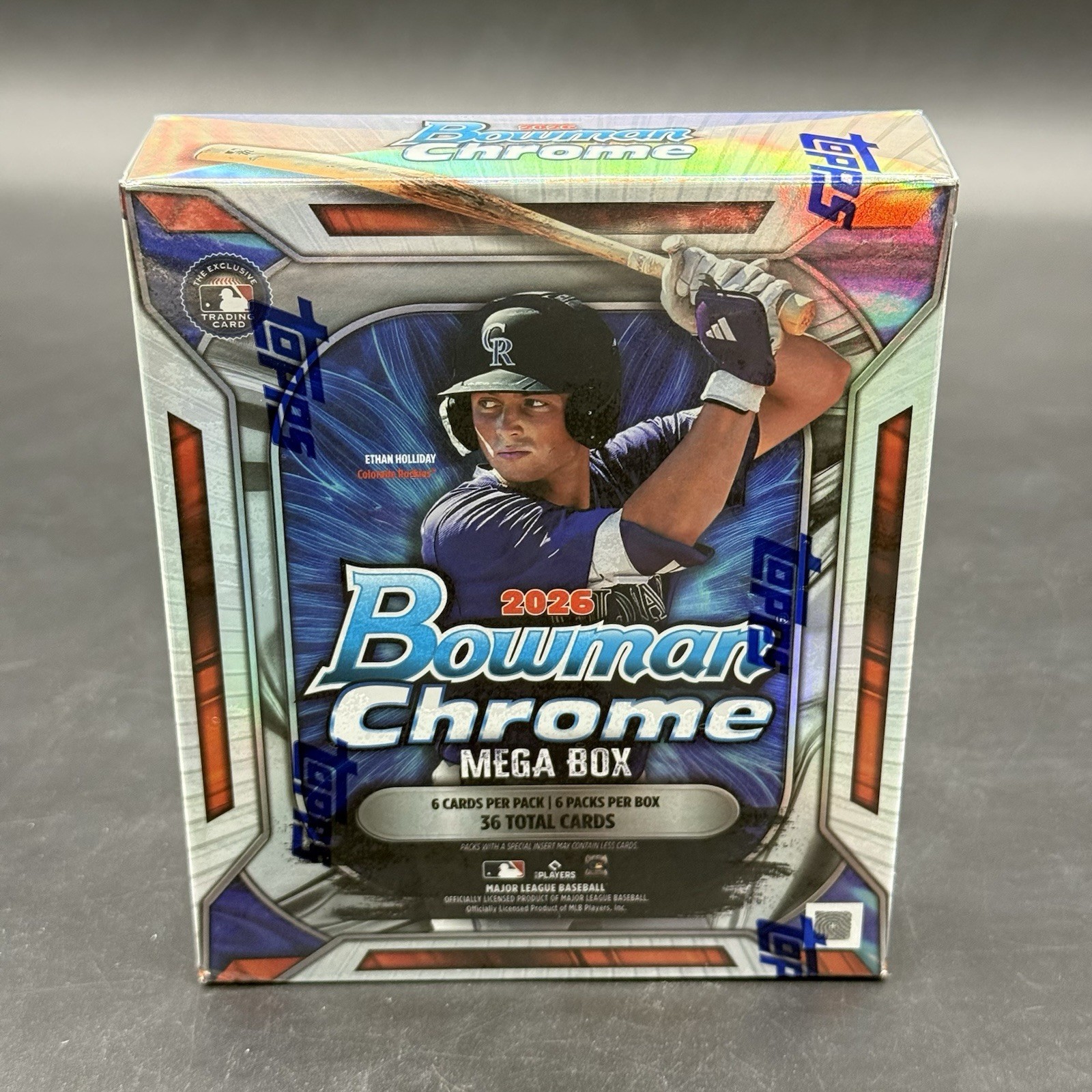 Topps 2026 Bowman Chrome Baseball Mega Box New Factory Sealed
