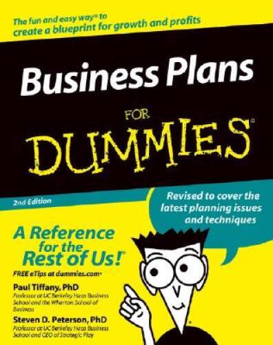 Business Plans For Dummies - Paperback By Tiffany, Paul - GOOD Business Plans For Dummies - Paperback By Tiffany, Paul - GOOD