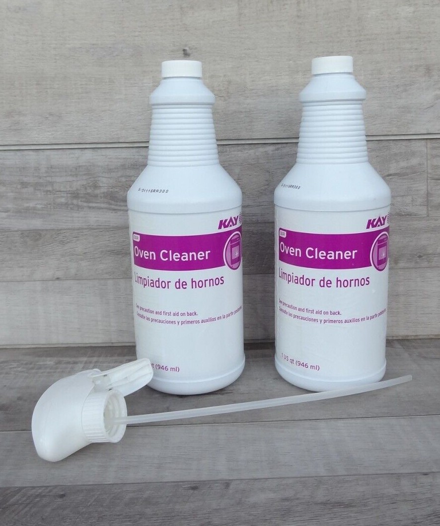 Kay Ecolab QSR Oven Cleaner 1111916 ~ 2 or 4 Bottles ~ 946 ml/each ~ 07640-009