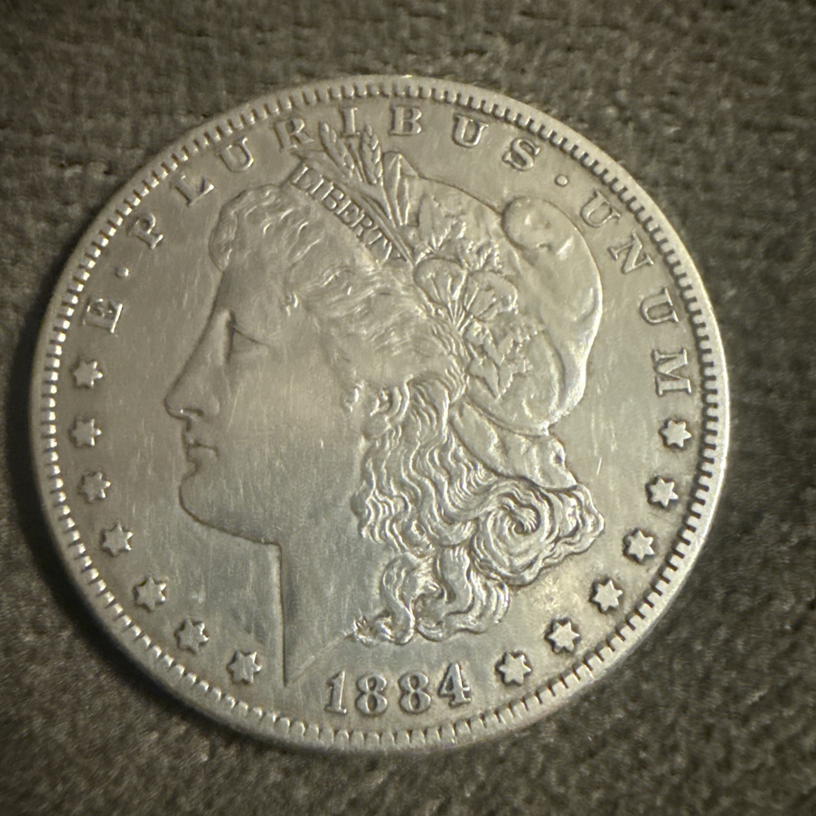 1884 S Morgan Silver Dollar 1884 S Morgan Silver Dollar