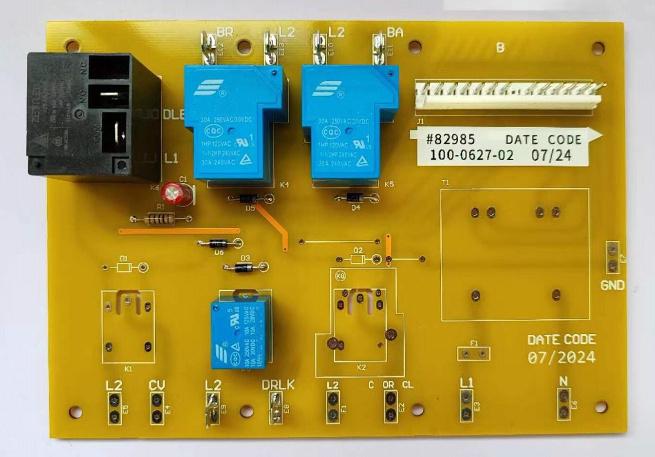 82985 New Relay Control Board Dacor 90 Day Replacement Warranty 82985 New Relay Control Board Dacor 90 Day Replacement Warranty