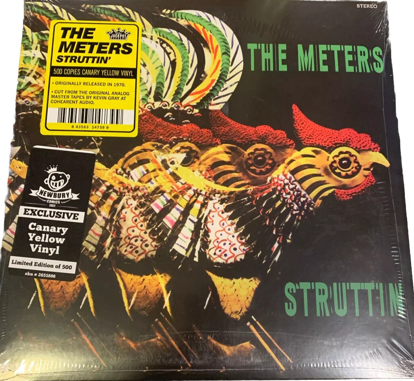 Meters Struttin' Canary Yellow Newbury VINYL 180g JPR-088 2023 AAA New SEALED