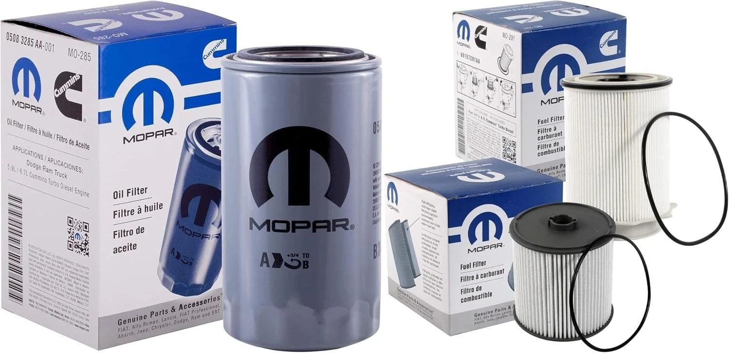 MOPAR 2019-2023 Ram 2500 3500 4500 5500 Diesel Fuel+Oil Filter Assembly 6.7L