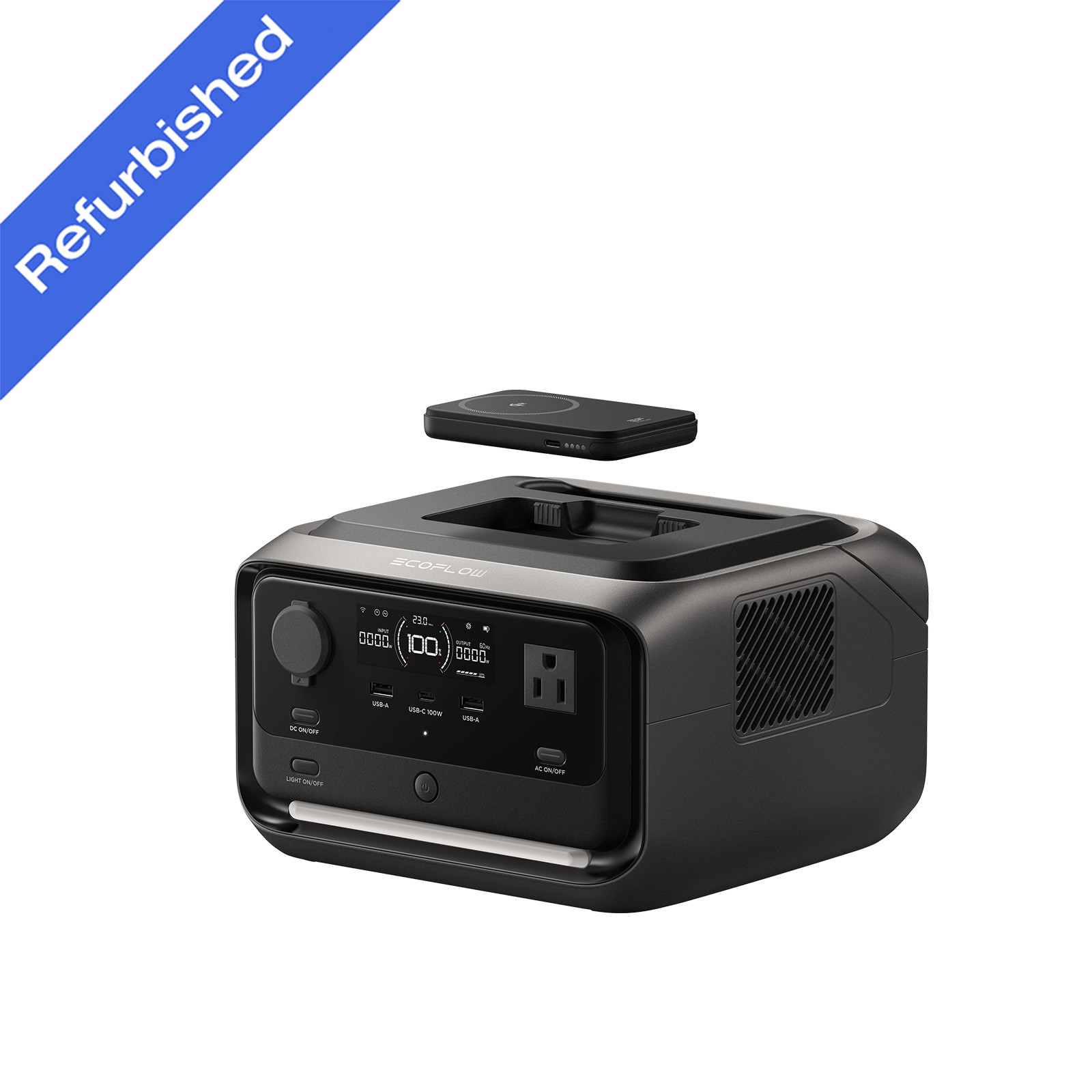 EcoFlow River 3 Plus 286Wh Wireless Boost Combo & 5000mAh RAPID Power Bank EcoFlow River 3 Plus 286Wh Wireless Boost Combo & 5000mAh RAPID Power Bank
