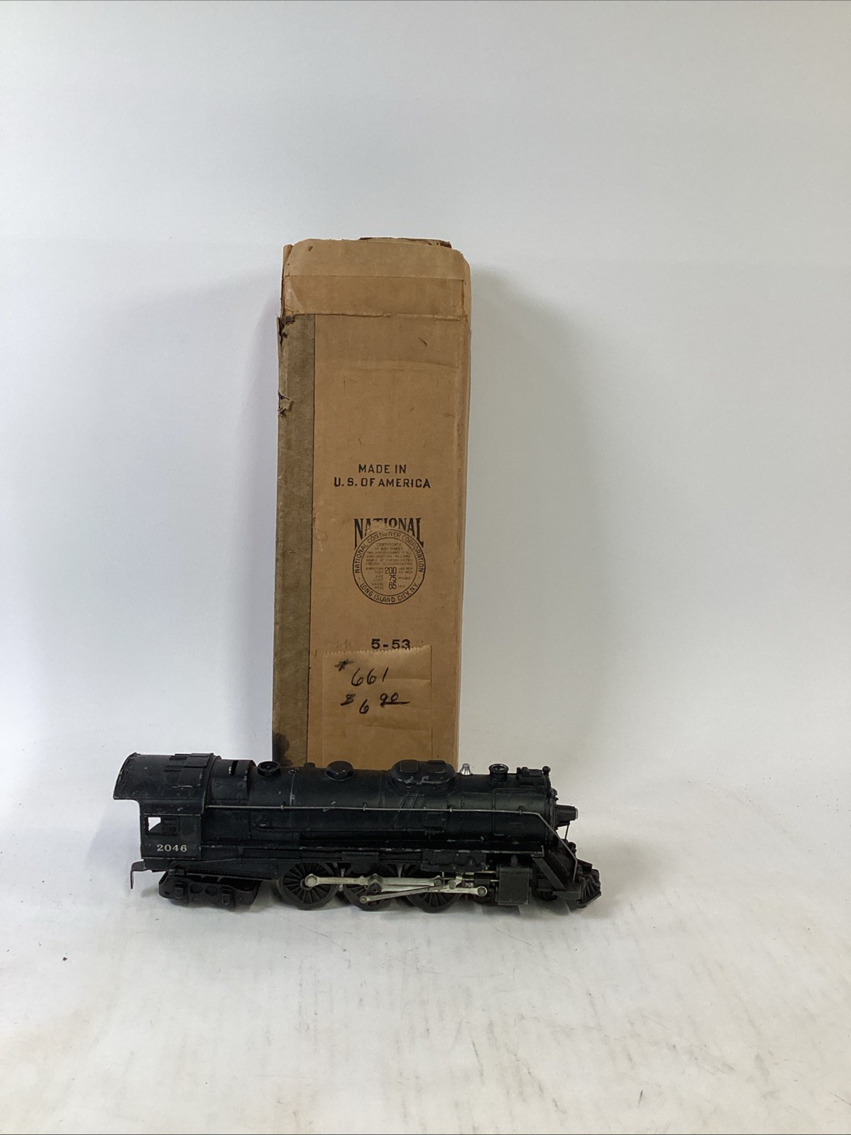 Lionel #2046 Steam Engine Locomotive W/ Box - Untested Lionel #2046 Steam Engine Locomotive W/ Box - Untested