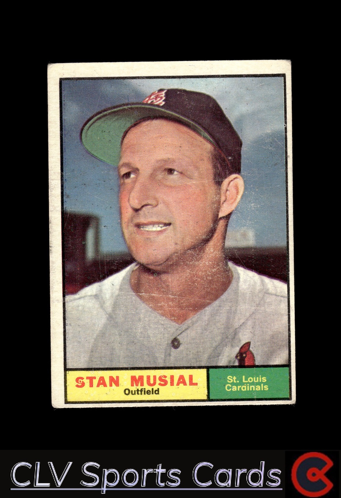 1961 Topps #290 Stan Musial 1961 Topps #290 Stan Musial