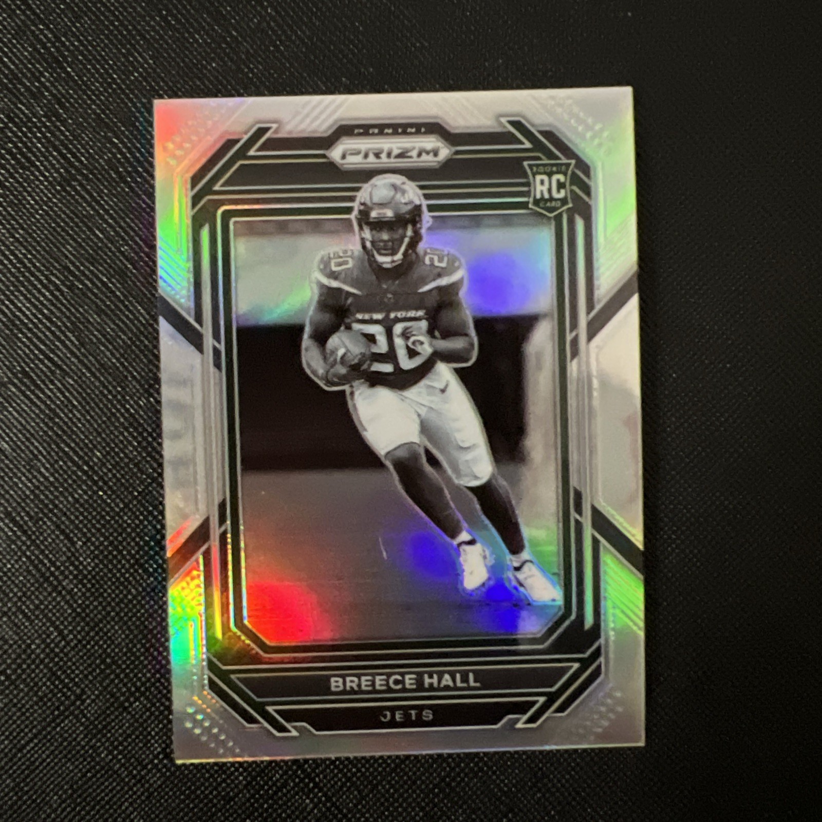 2022 Panini Prizm - Rookie Variation Breece Hall #317 Silver Prizm (RC) 2022 Panini Prizm - Rookie Variation Breece Hall #317 Silver Prizm (RC)