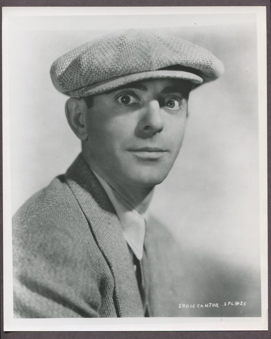 EDDIE CANTOR Young Handsome Portrait ORIGINAL 1940 Photo Actor,Singer,Dancer
