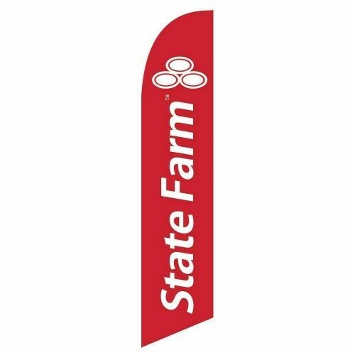 State Farm Windless Super Swooper Flag Complete Kit- On Sale State Farm Windless Super Swooper Flag Complete Kit- On Sale