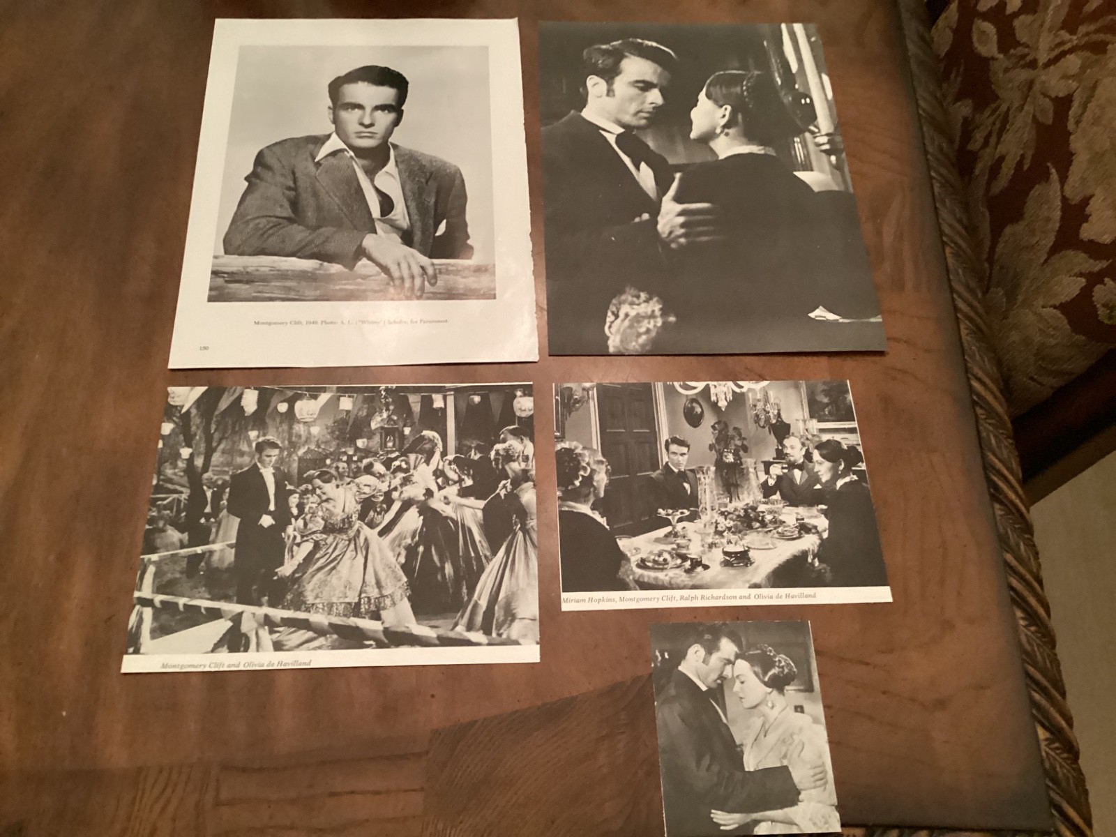 Montgomery Clift Lot Rare Clippings