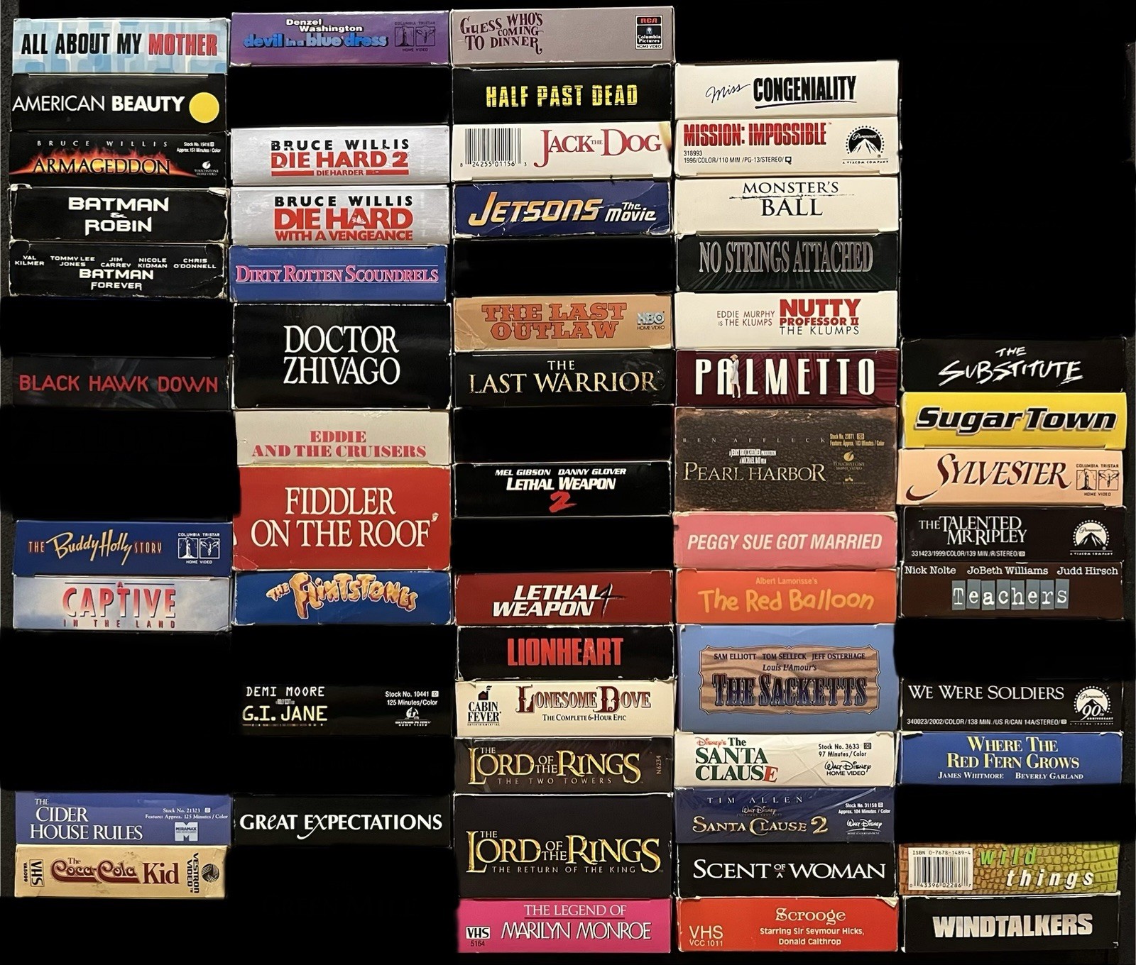 9/26 • $5 FLAT Shipping • HUGE • VHS Lot ALL GENRES + YOU PICK Random or CHOOSE