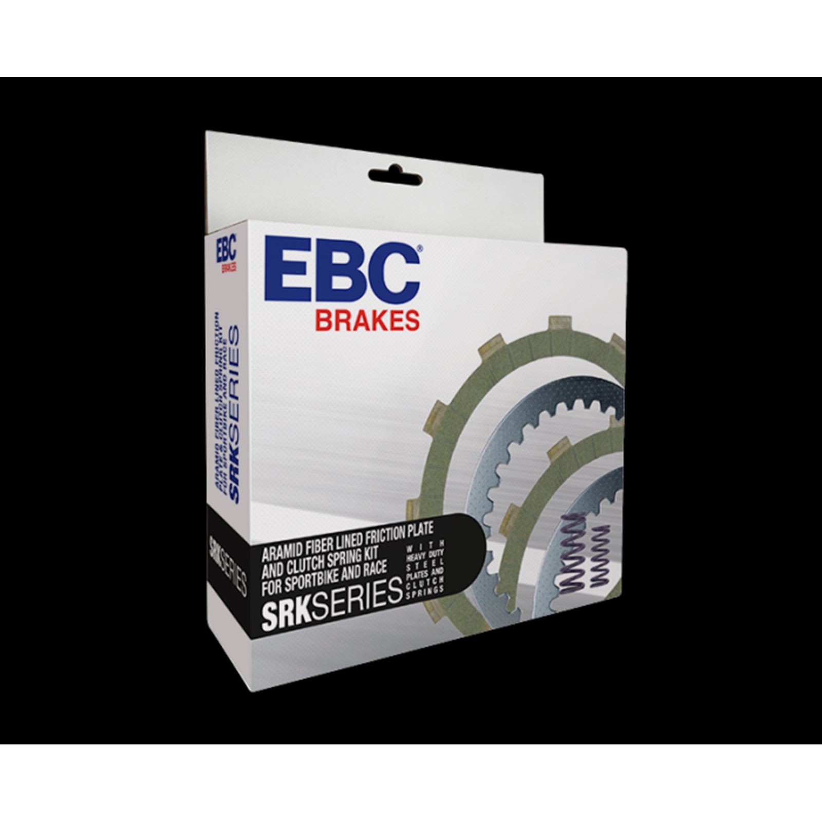 EBC Brakes SRK FIBER CLUTCH WITH FRICTION & STEEL PLATES & SPRINGS SRK165 EBC Brakes SRK FIBER CLUTCH WITH FRICTION & STEEL PLATES & SPRINGS SRK165