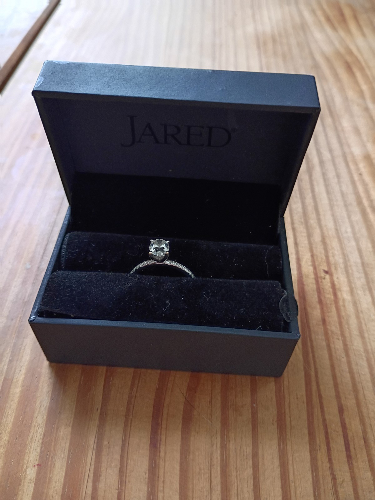 Jared Diamond Engagement Ring 14K White Gold Jared Diamond Engagement Ring 14K White Gold