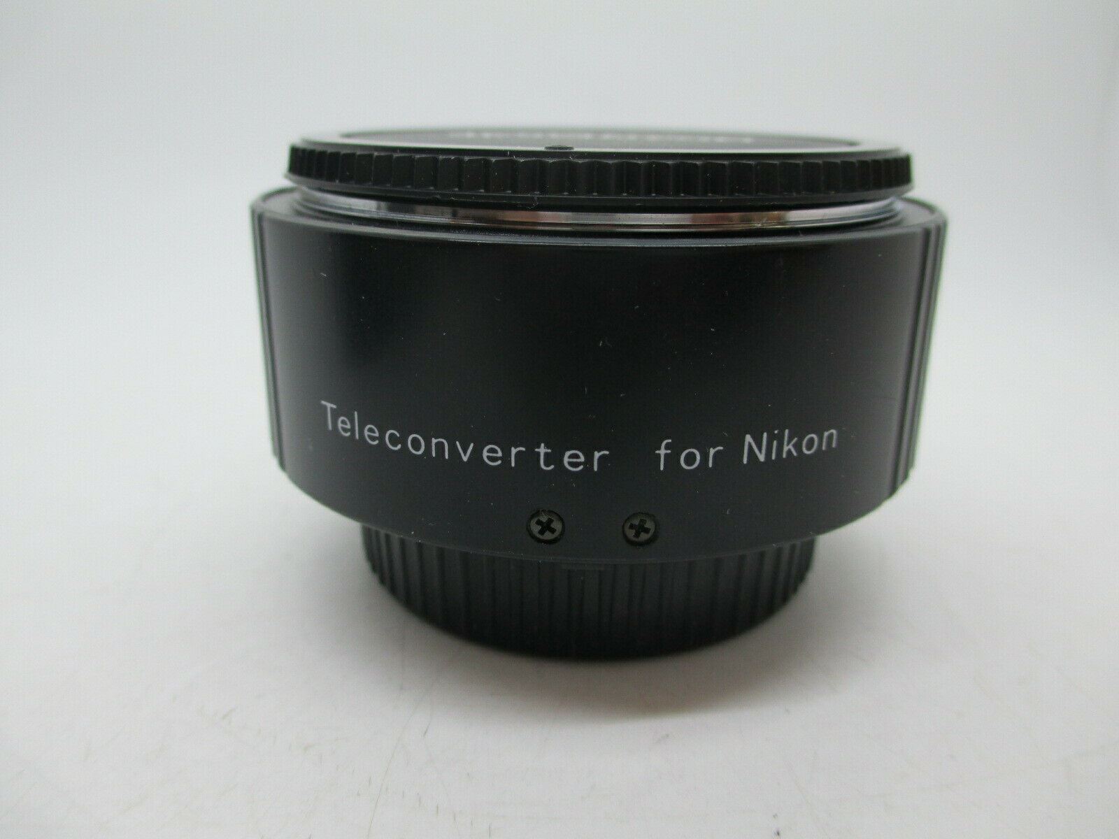 Quantaray 2X AF Teleconverter for Nikon AF F DX Mount SLR DSLR Cameras WORKING Quantaray 2X AF Teleconverter for Nikon AF F DX Mount SLR DSLR Cameras WORKING