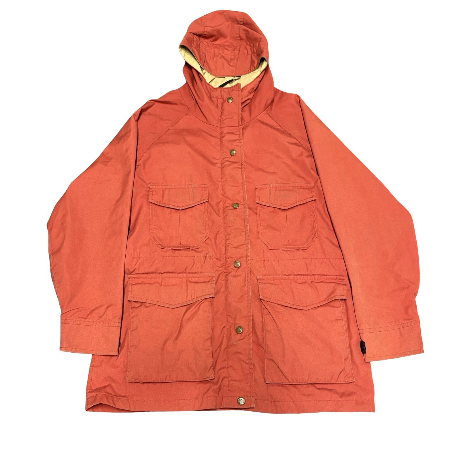 Vintage Eddie Bauer Mountain Parka Chore Jacket Coat Men\'s M Red