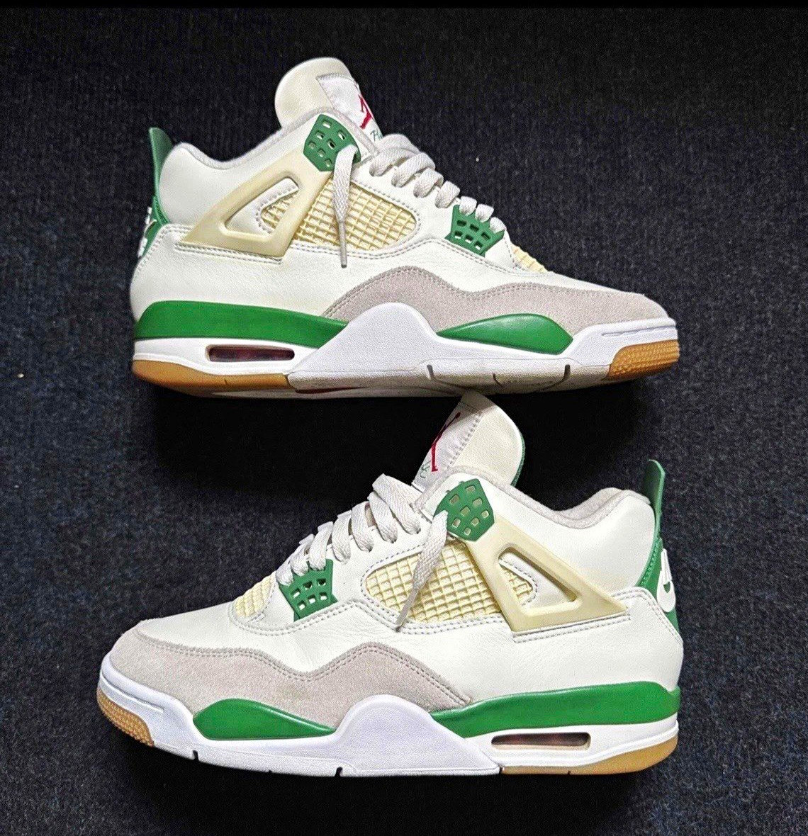 Nike SB Air Jordan 4 Pine Green Men's US 9.5 Nike SB Air Jordan 4 Pine Green Men's US 9.5