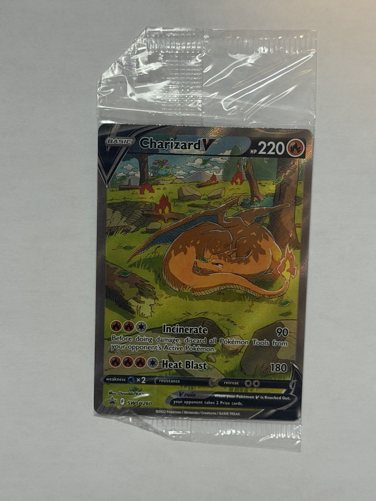 Charizard V UPC SEALED Black Star Promos - SWSH260 SWSH261 SWSH262 - Pokemon TCG Charizard V UPC SEALED Black Star Promos - SWSH260 SWSH261 SWSH262 - Pokemon TCG
