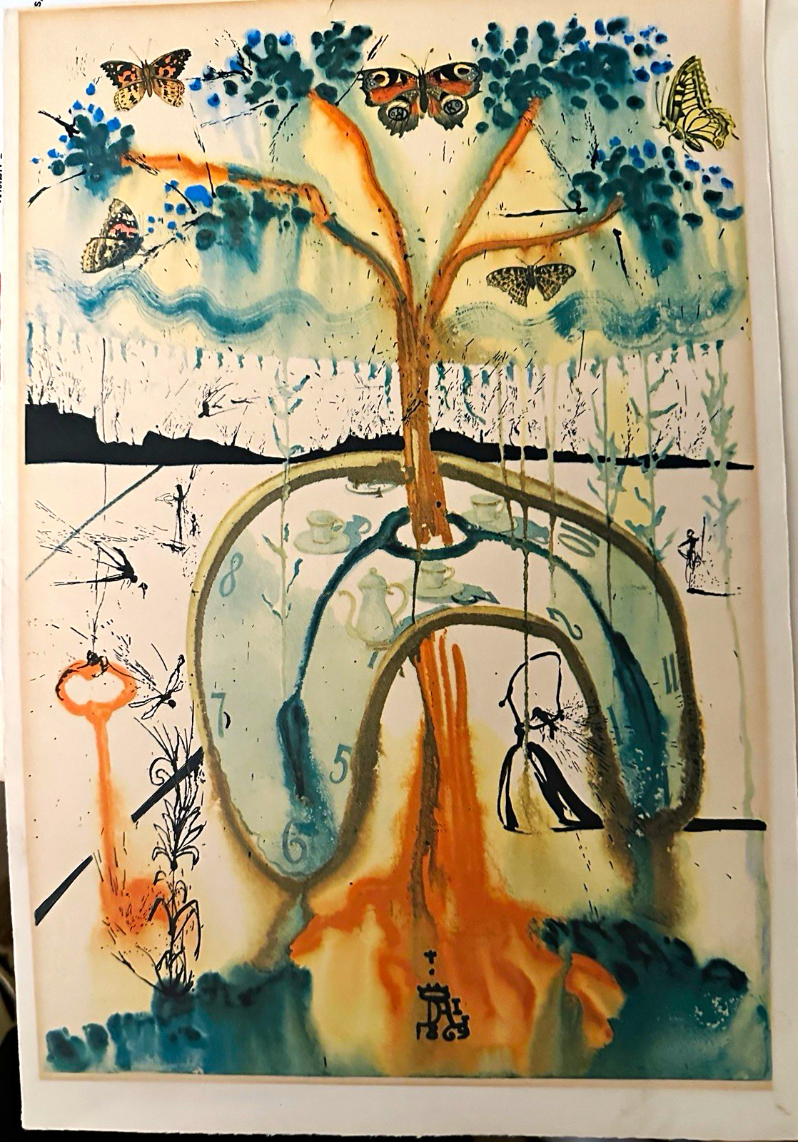 Salvadore Dali A Mad Tea Party from Alice's Adventures in Wonderland Carroll Salvadore Dali A Mad Tea Party from Alice's Adventures in Wonderland Carroll