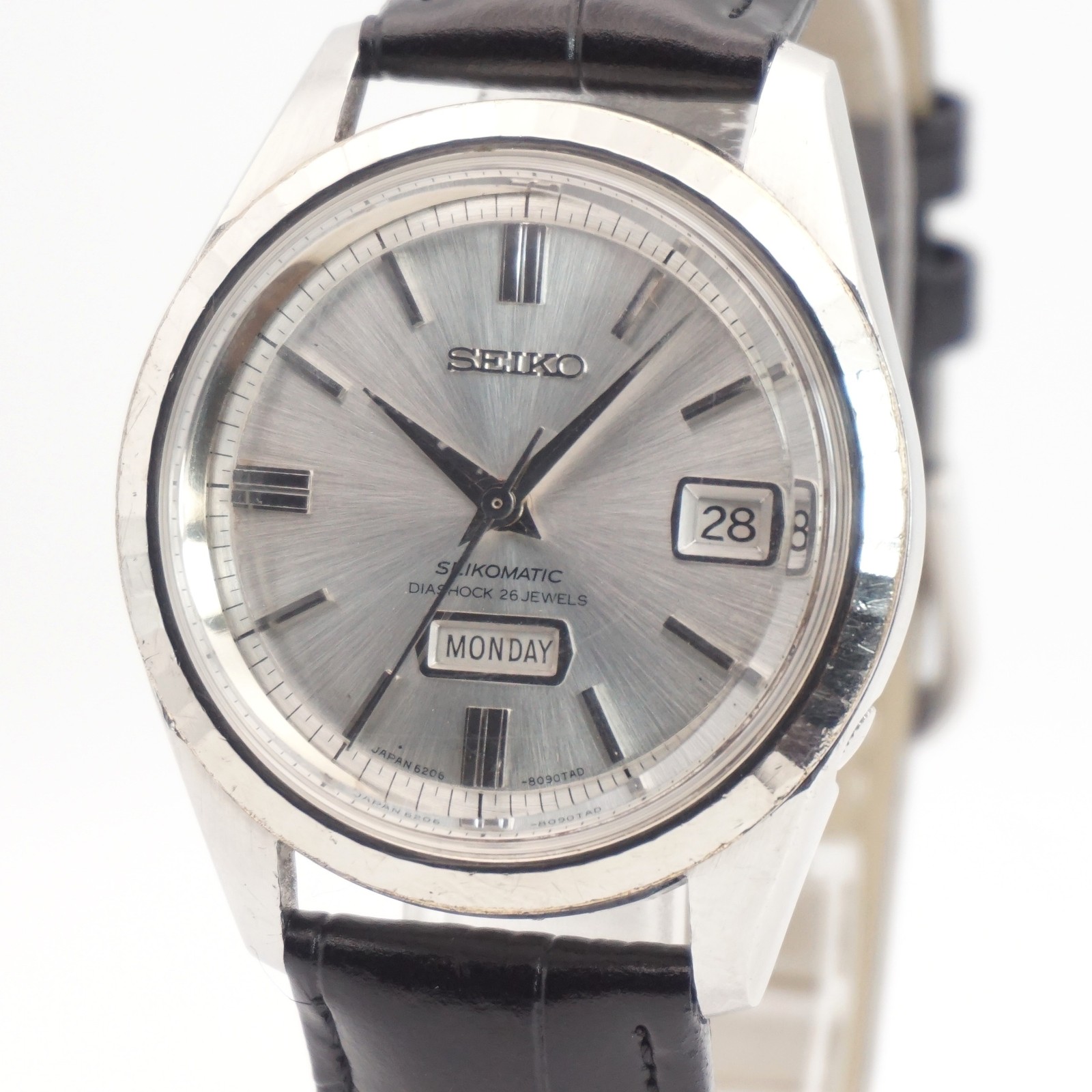 Vintage SEIKO Seikomatic Weekdater 6206-8100 26J Automatic Day Date 1965 Watch Vintage SEIKO Seikomatic Weekdater 6206-8100 26J Automatic Day Date 1965 Watch