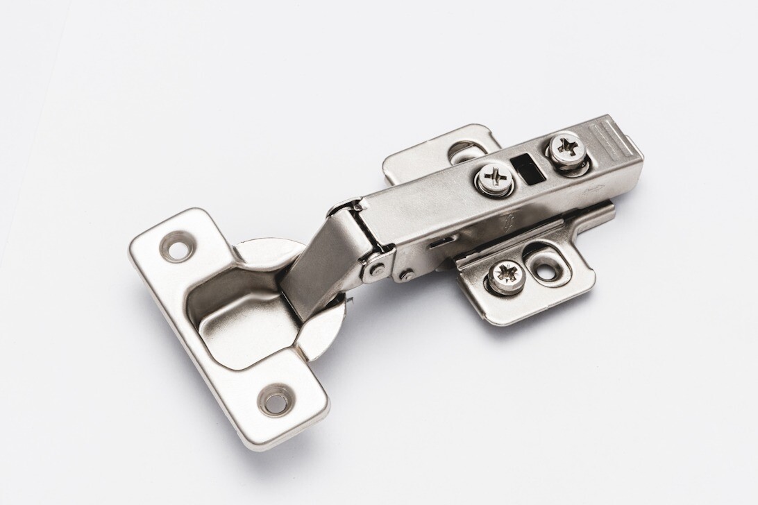 Berta Full Overlay Soft Closing Frameless Cabinet Door Hinge (2 pack)