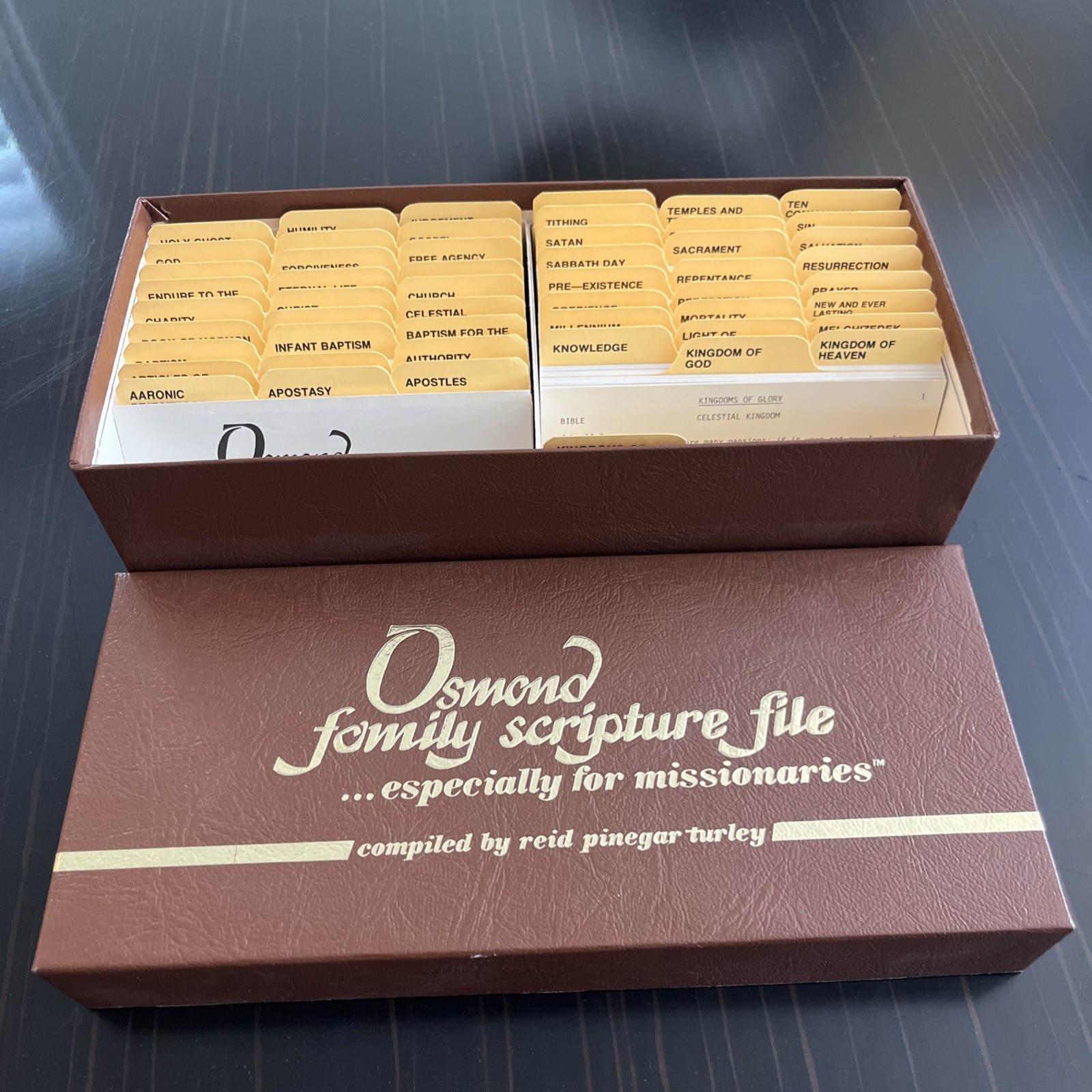 Osmond Family Scripture File Especially for Missionaries Mormon LDS Latter Day Osmond Family Scripture File Especially for Missionaries Mormon LDS Latter Day