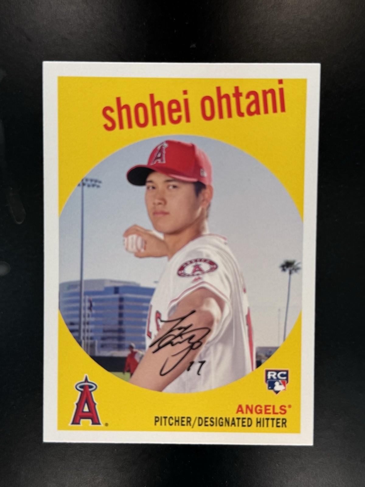 2018 Topps Archives Shohei Ohtani Pitching Stance Rookie Angels #50 Pack Fresh 2018 Topps Archives Shohei Ohtani Pitching Stance Rookie Angels #50 Pack Fresh