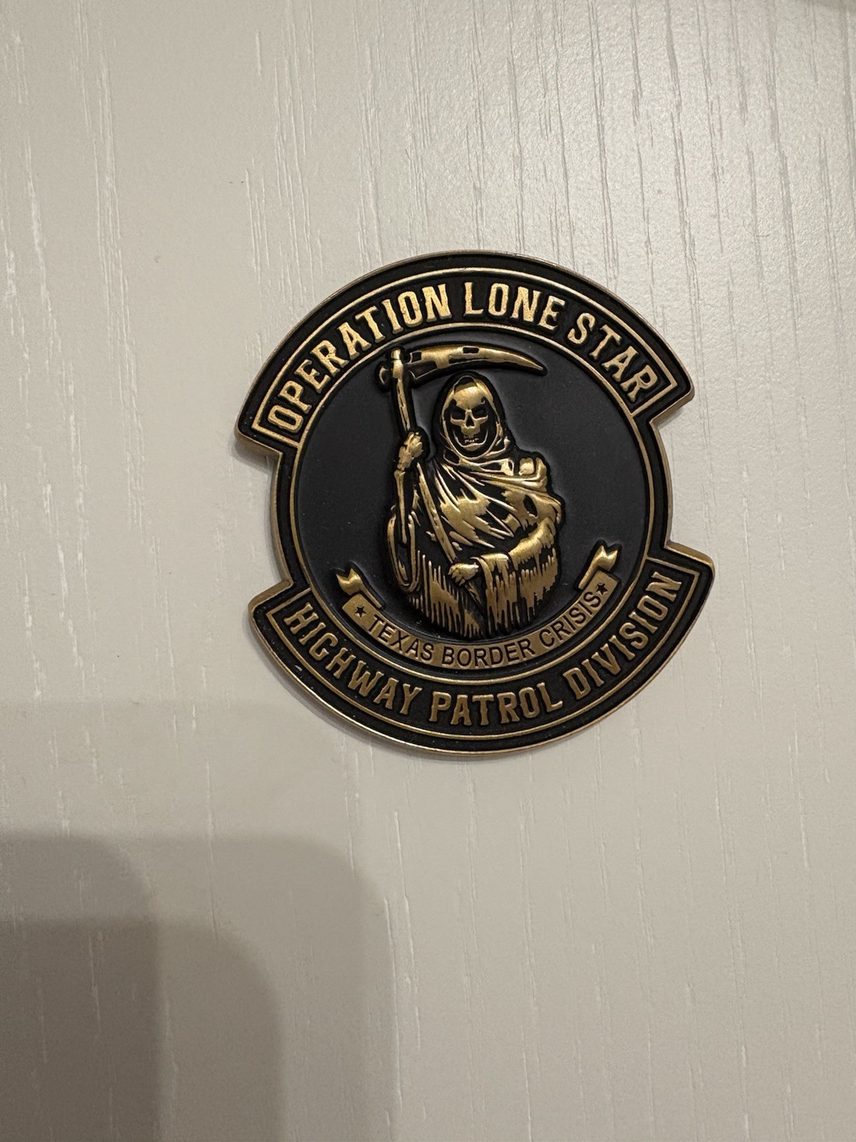 OPERATION LONE STAR TEXAS HIGHWAY SMUGGLERS NIGHTMARE OLS Police Challenge COIN OPERATION LONE STAR TEXAS HIGHWAY SMUGGLERS NIGHTMARE OLS Police Challenge COIN
