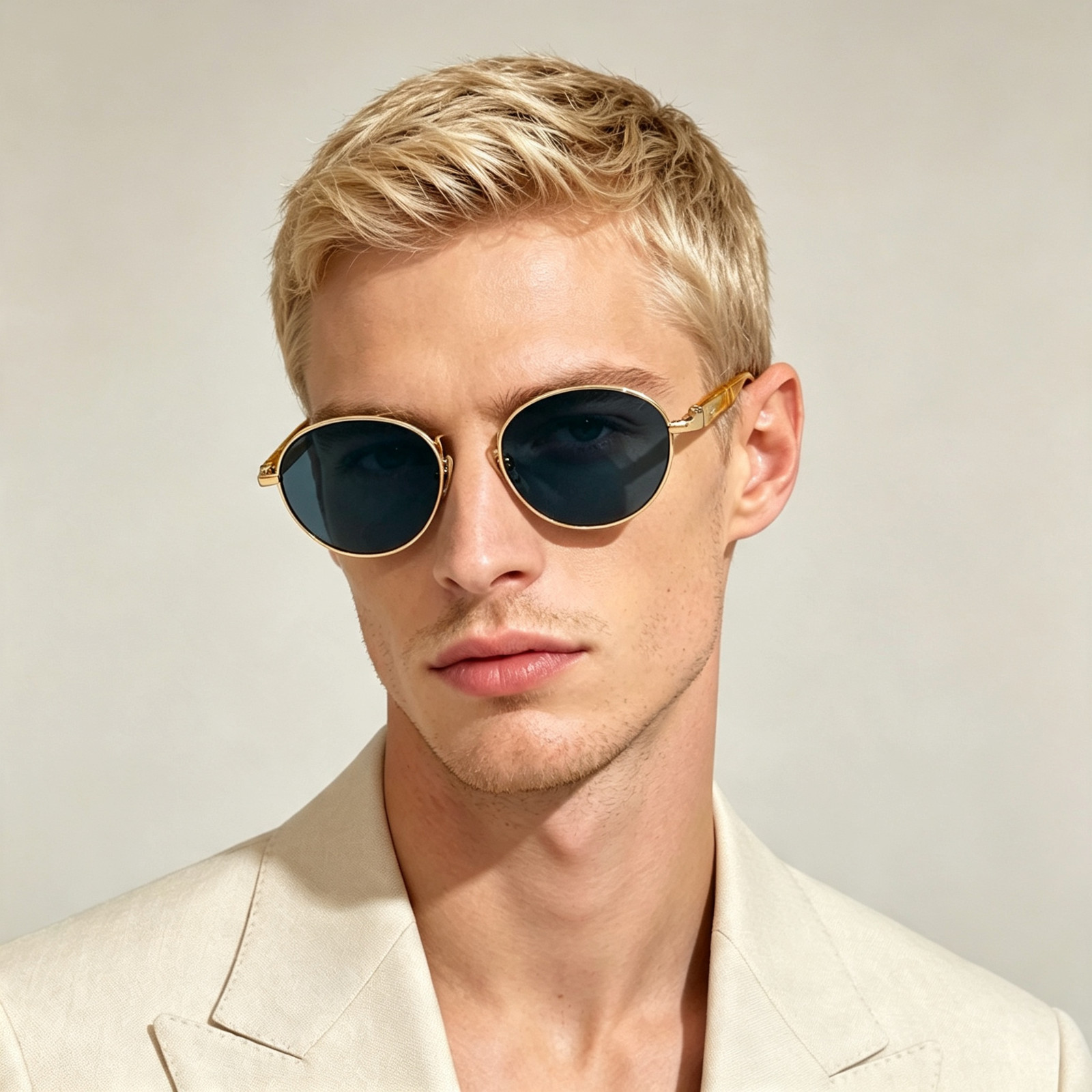 Persol Oval Sunglasses Casual Daily MODEL 1018‑S 55‑21‑145 Persol Oval Sunglasses Casual Daily MODEL 1018‑S 55‑21‑145