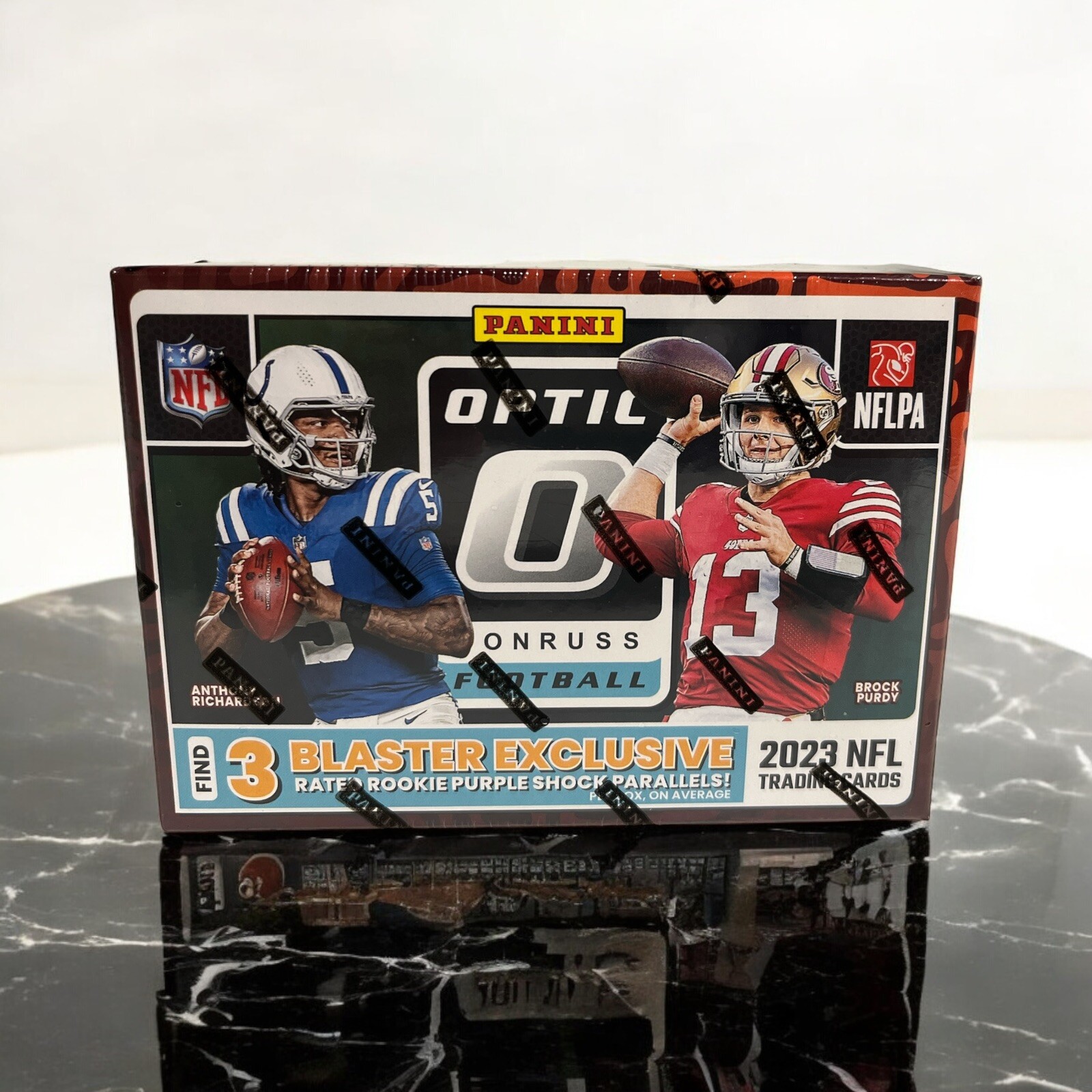 2023 Donruss Optic Football Blaster Box Factory Sealed Purple Shock FAST SHIP