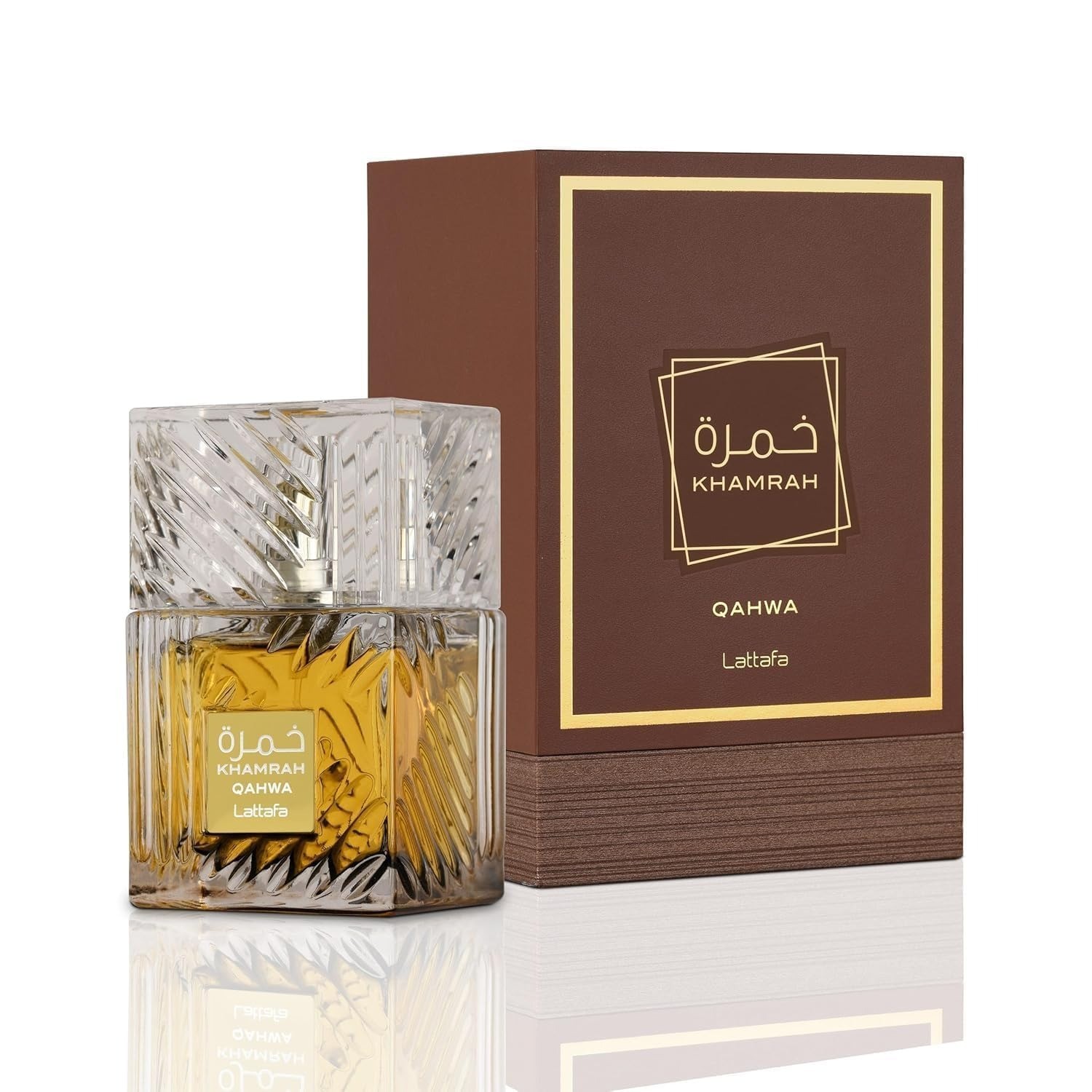 Lattafa Khamrah Qahwa - Vanilla, Warm Spicy, Cinnamon, Sweet, 3.4oz EDP Unisex