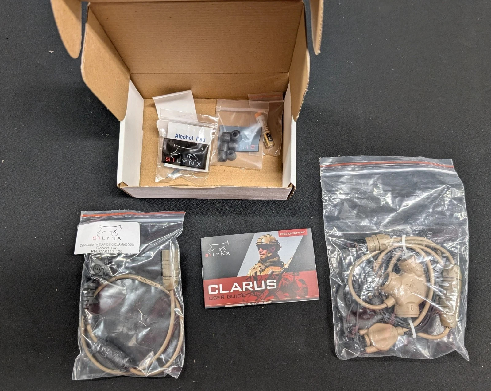 Silynx Clarus XPR Control System - QDC Headset w/ Motorola APX Adapter Cable Silynx Clarus XPR Control System - QDC Headset w/ Motorola APX Adapter Cable