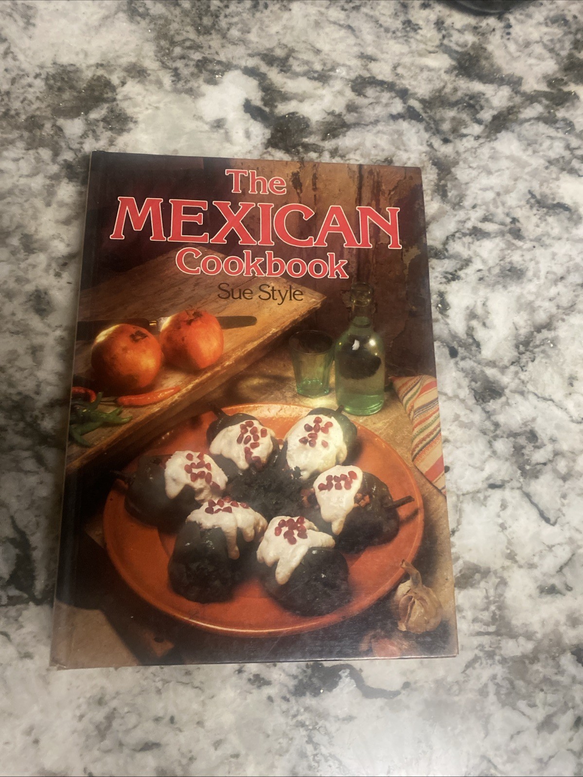 Out Of Print Vtg LAROUSSE MEXICAN COOKBOOK Sue Style Hardcover Recipes