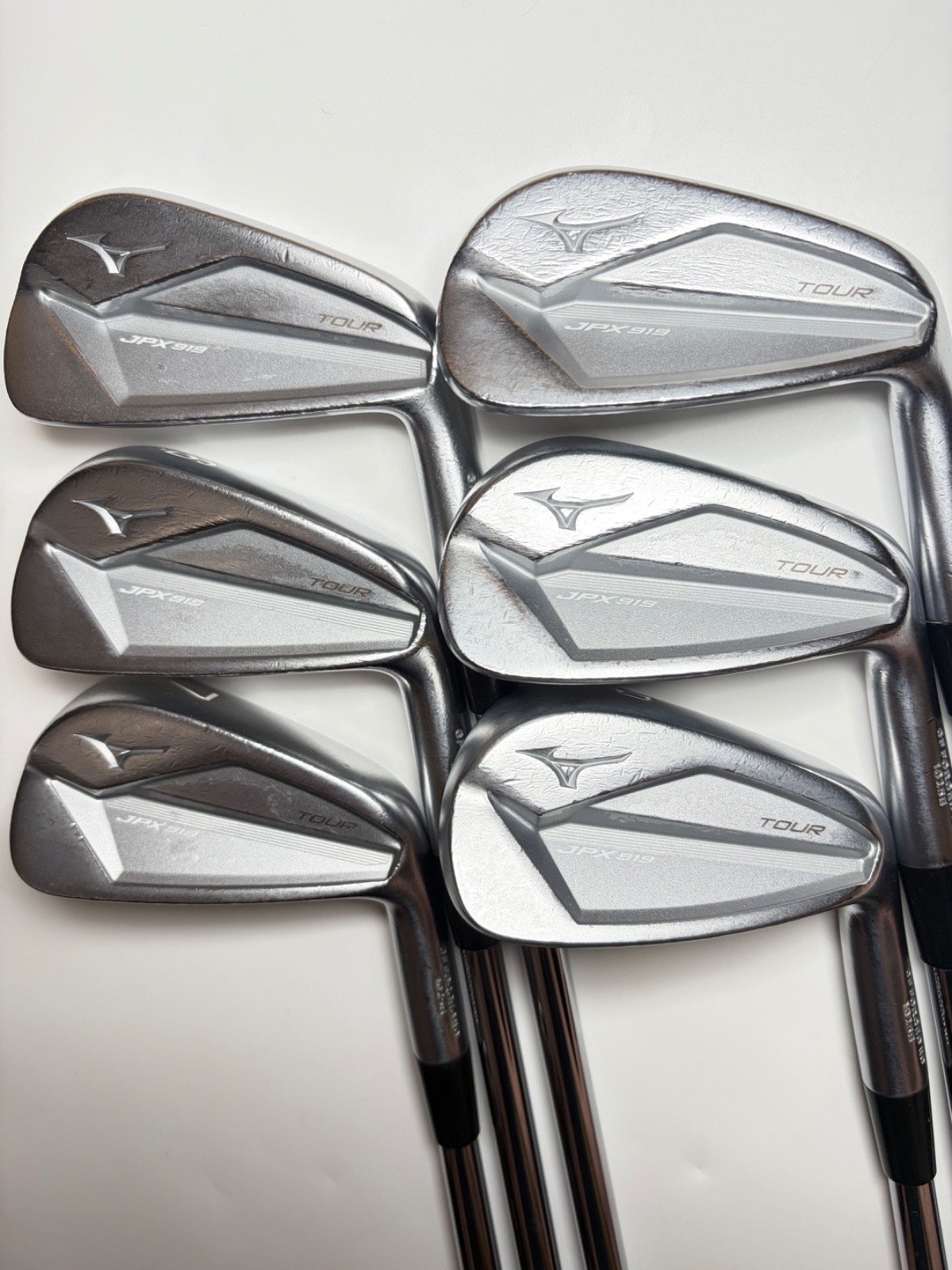 Mizuno JPX 919 Tour Iron Set 5-PW 6pcs S200-Flex RH D/G EX Tour ISSUE Reshafted