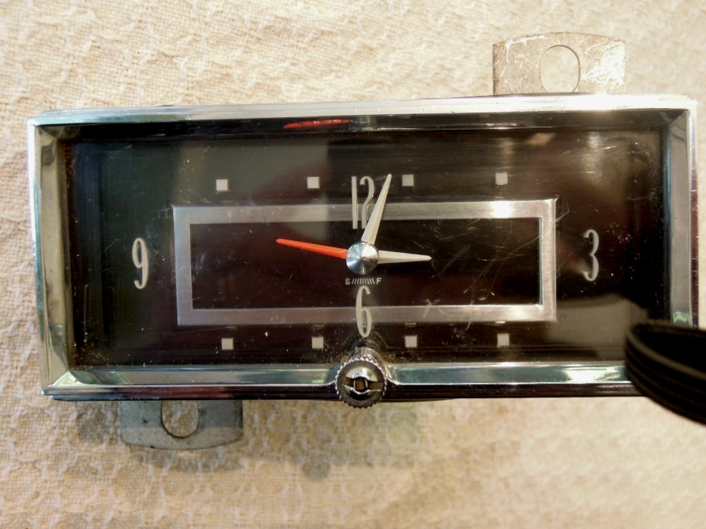 1956 Cadillac Clock. Working. Beautiful condition. 1956 Cadillac Clock. Working. Beautiful condition.