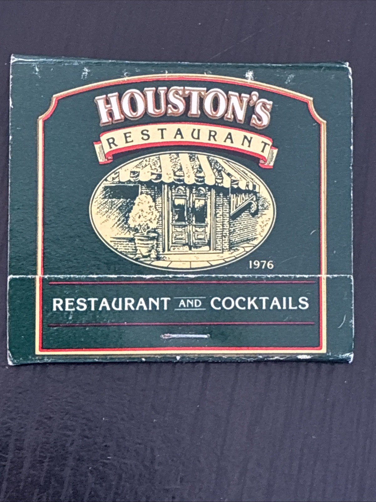 Vintage Houston\'s Restaurant and Cocktails Matchbook Georgetown Washington DC Vintage Houston\'s Restaurant and Cocktails Matchbook Georgetown Washington DC