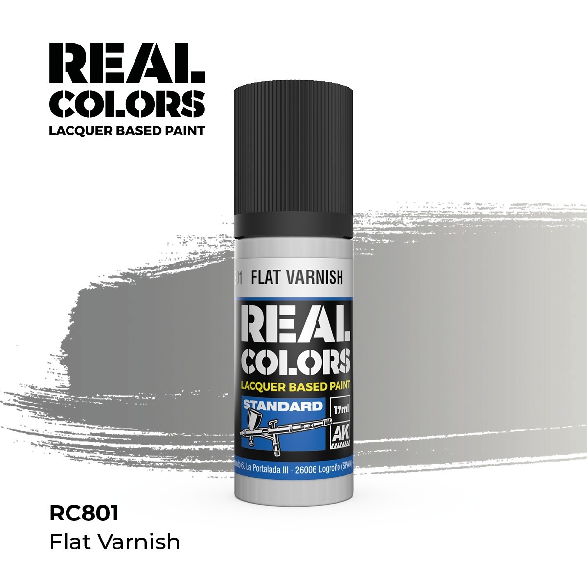 AK Interactive Real Colors Series Full Range Lacquer Paint 17ml