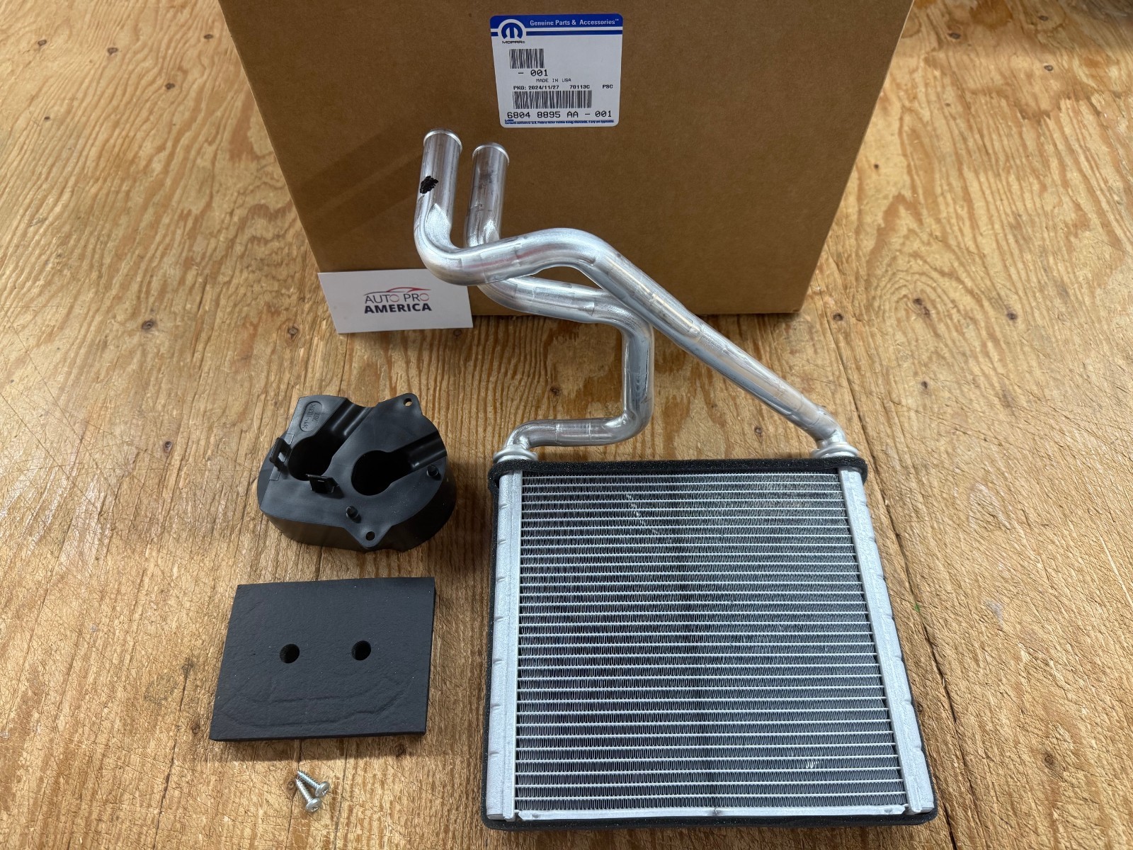 2009-2024 RAM 3500 2500 1500 & CLASSIC OEM MOPAR HEATER CORE 68048895AA GENUINE 2009-2024 RAM 3500 2500 1500 & CLASSIC OEM MOPAR HEATER CORE 68048895AA GENUINE