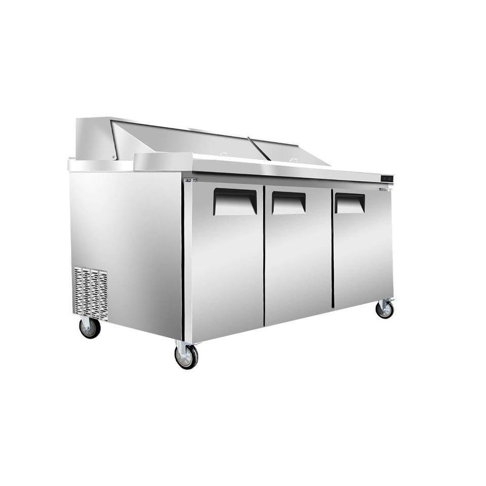 Oliver 72” Commercial Salad & Sandwich Prep Refrigerator Cooler Table SP18