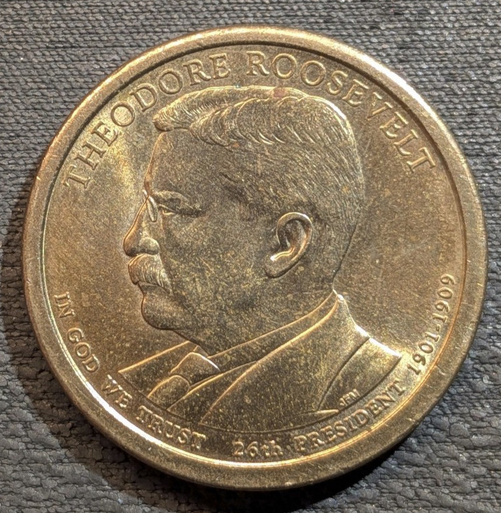 Theodore Roosevelt - 2013-P Presidential Dollar Theodore Roosevelt - 2013-P Presidential Dollar
